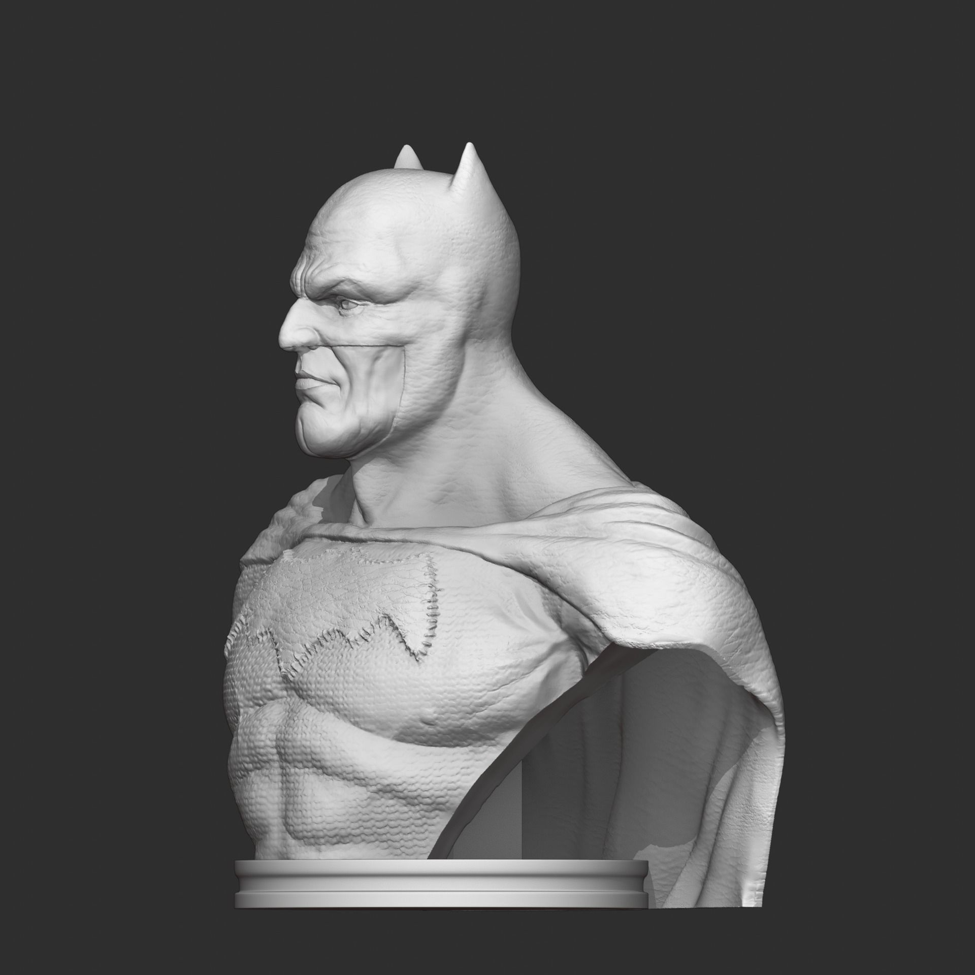 Batman Dark Knight Returns bust 3d printing 3D print model_12