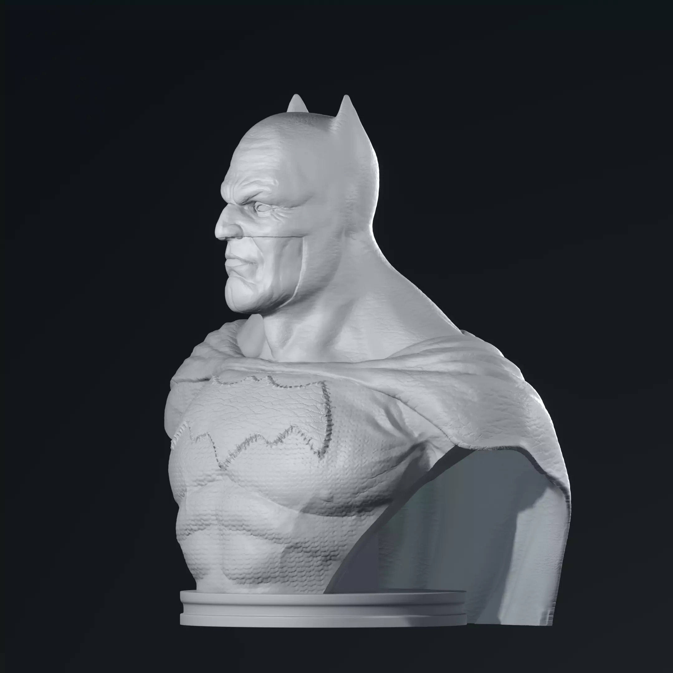 Batman Dark Knight Returns bust 3d printing 3D print model_0