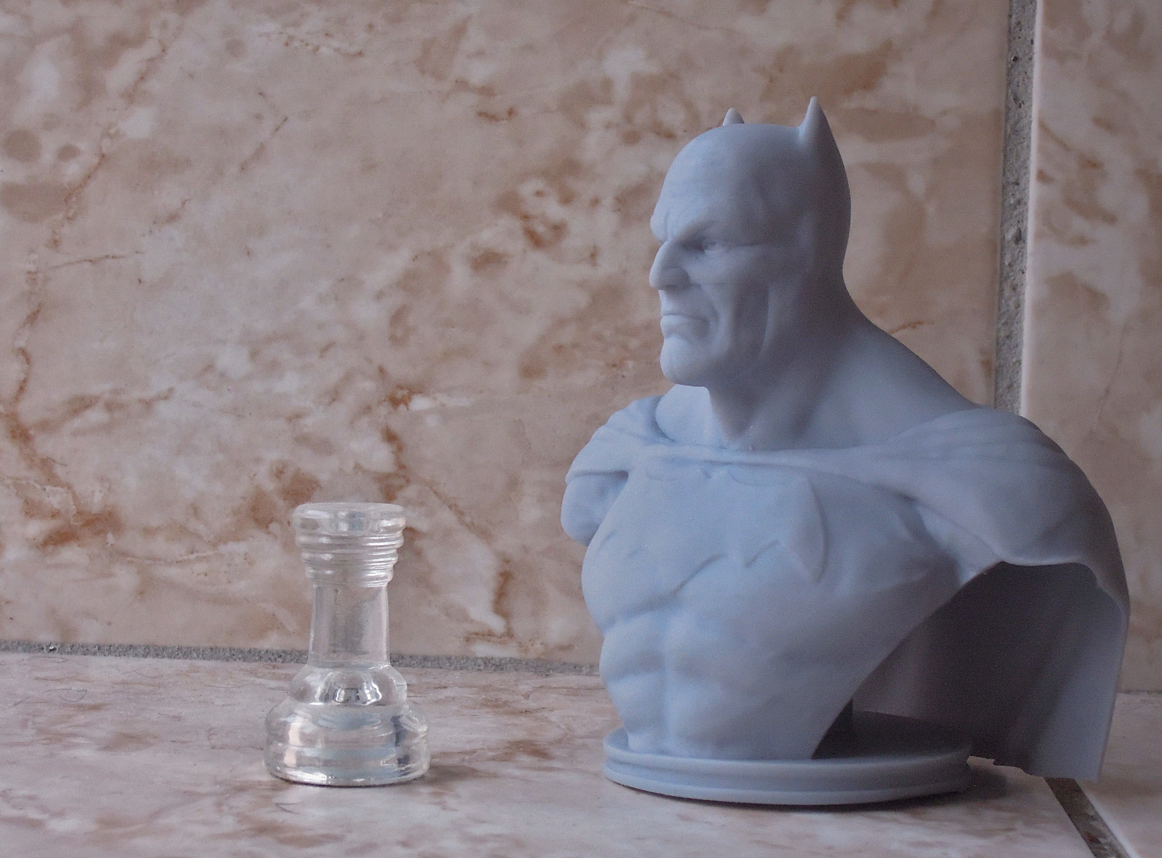 Batman Dark Knight Returns bust 3d printing 3D print model_17
