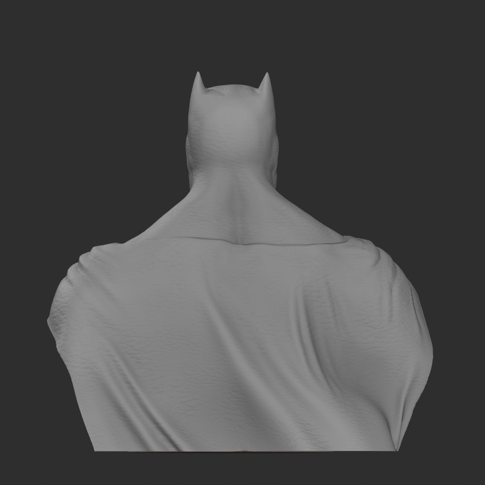 Batman Dark Knight Returns bust 3d printing 3D print model_16