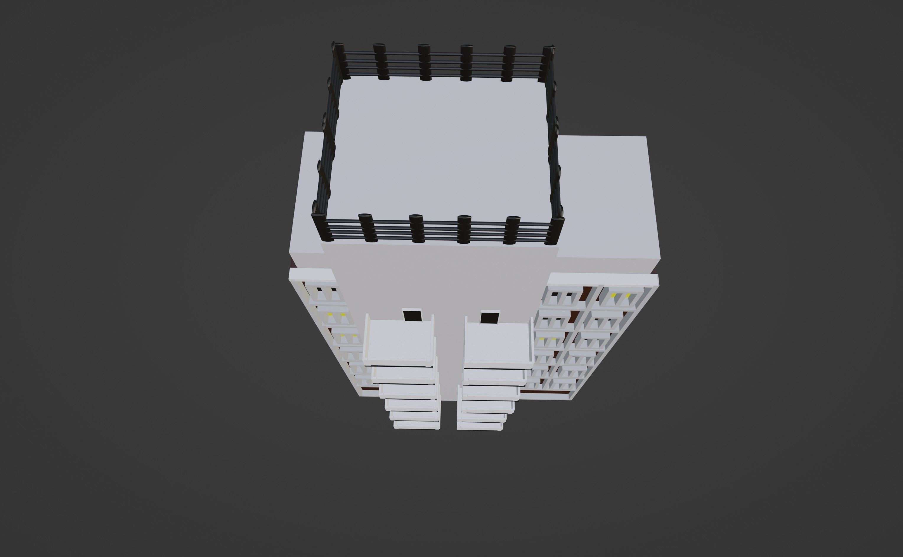 Monolithic multi-storey building 3D model_3