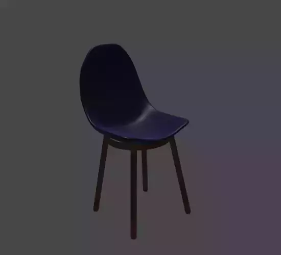 Chair Jackson dark blue DC-350