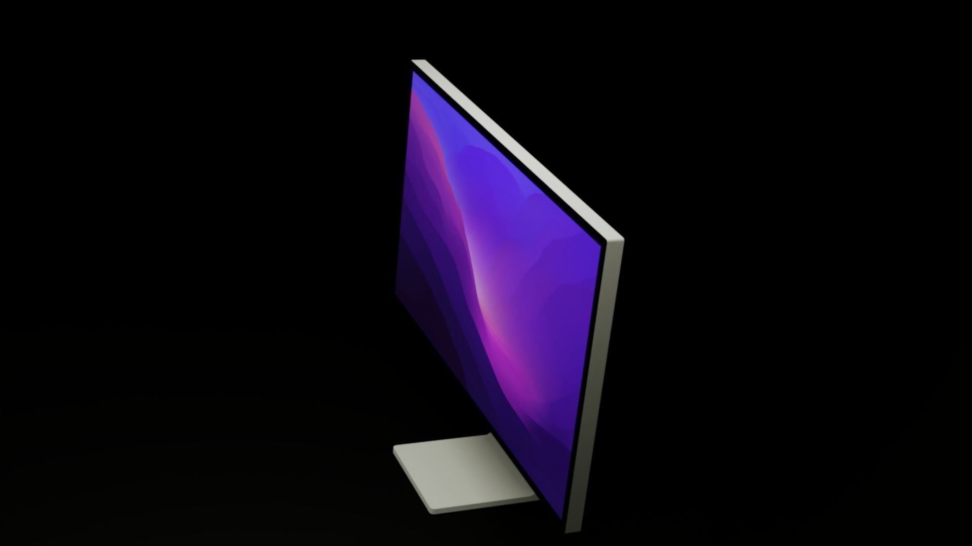 Studio Display 2022 Free 3D model_1