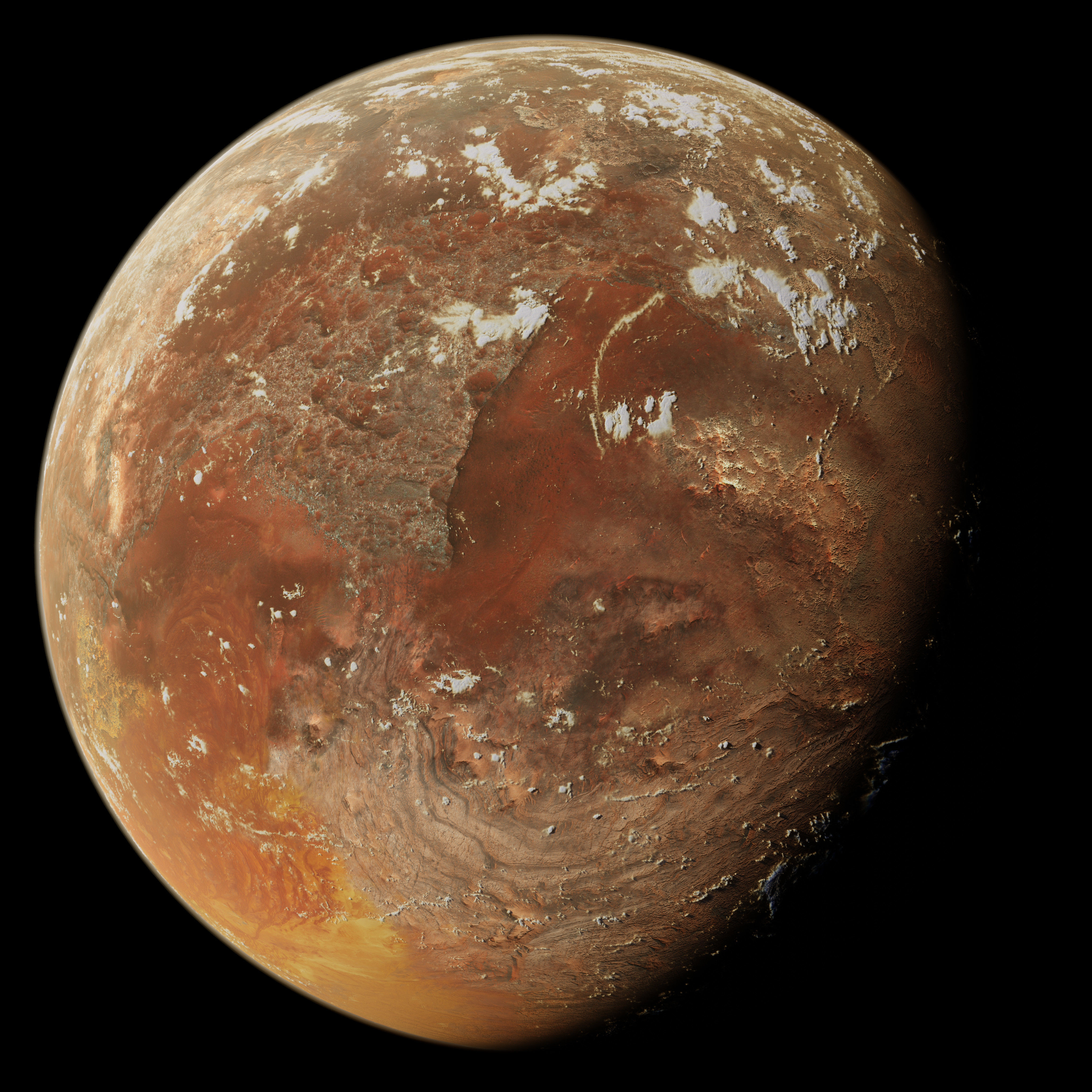 Korriban - 4k Star Wars Planet Texture Free 3D model_6