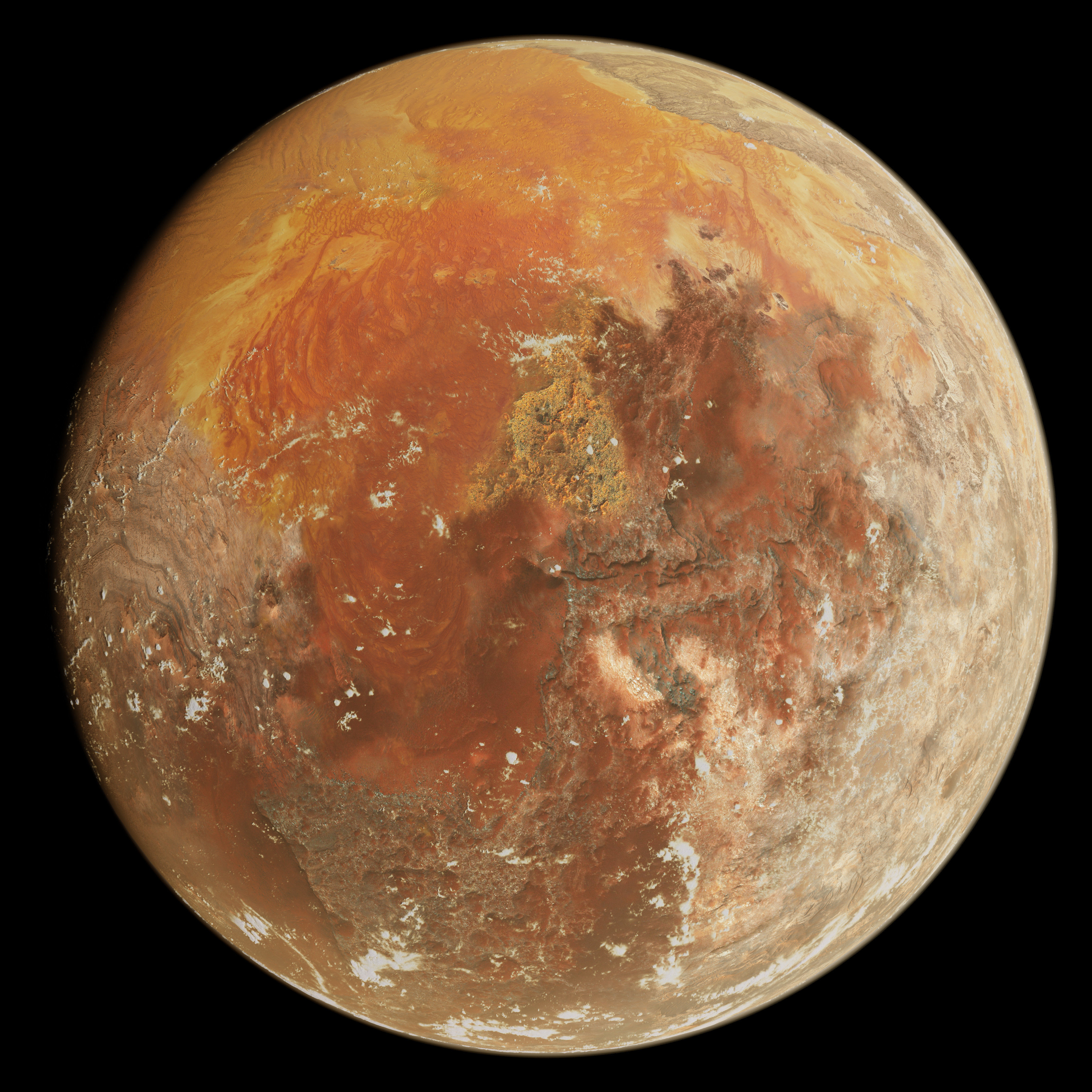 Korriban - 4k Star Wars Planet Texture Free 3D model_8