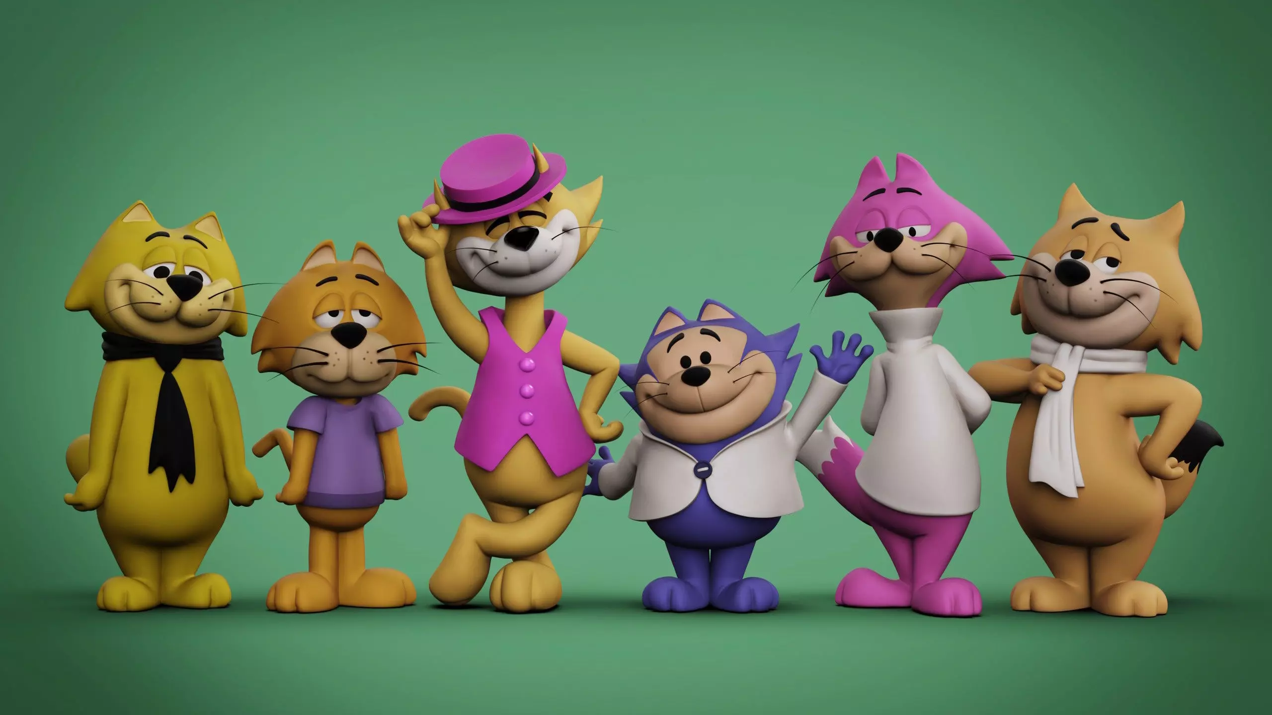 DON GATO Y SU PANDILLA 3D print model_0