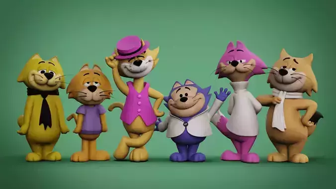 DON GATO Y SU PANDILLA 3D print model