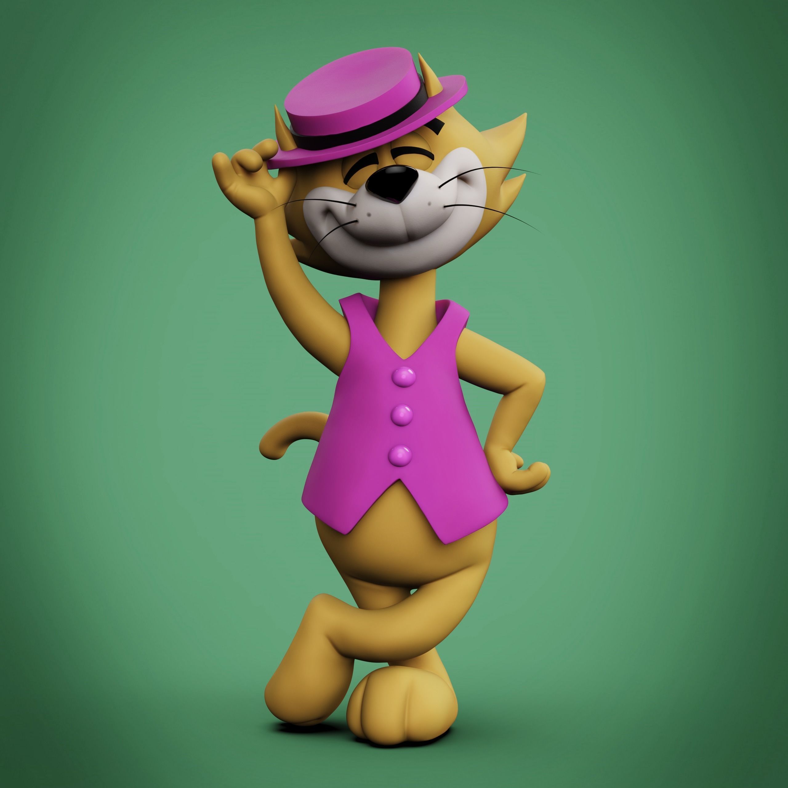DON GATO Y SU PANDILLA 3D print model_4