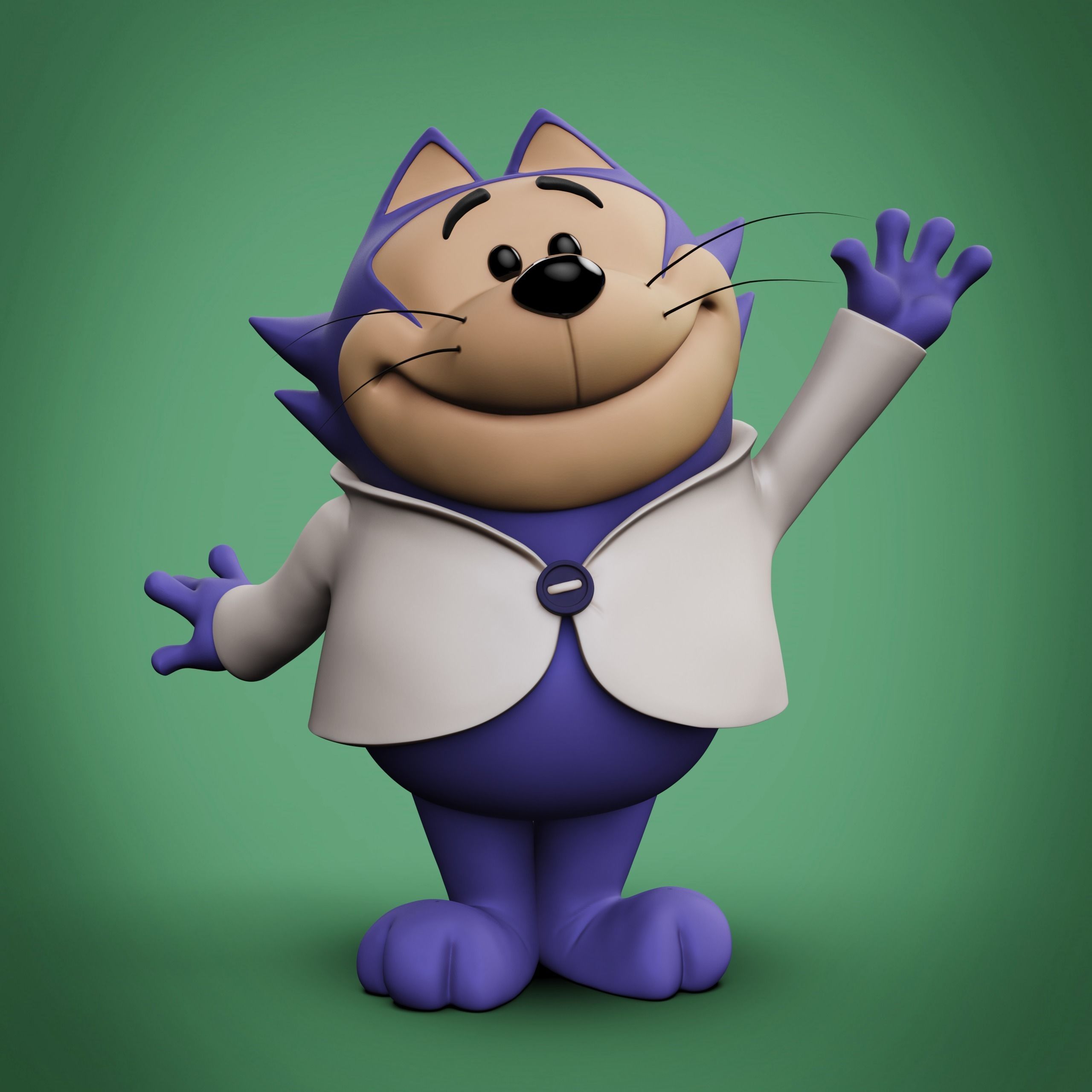 DON GATO Y SU PANDILLA 3D print model_5