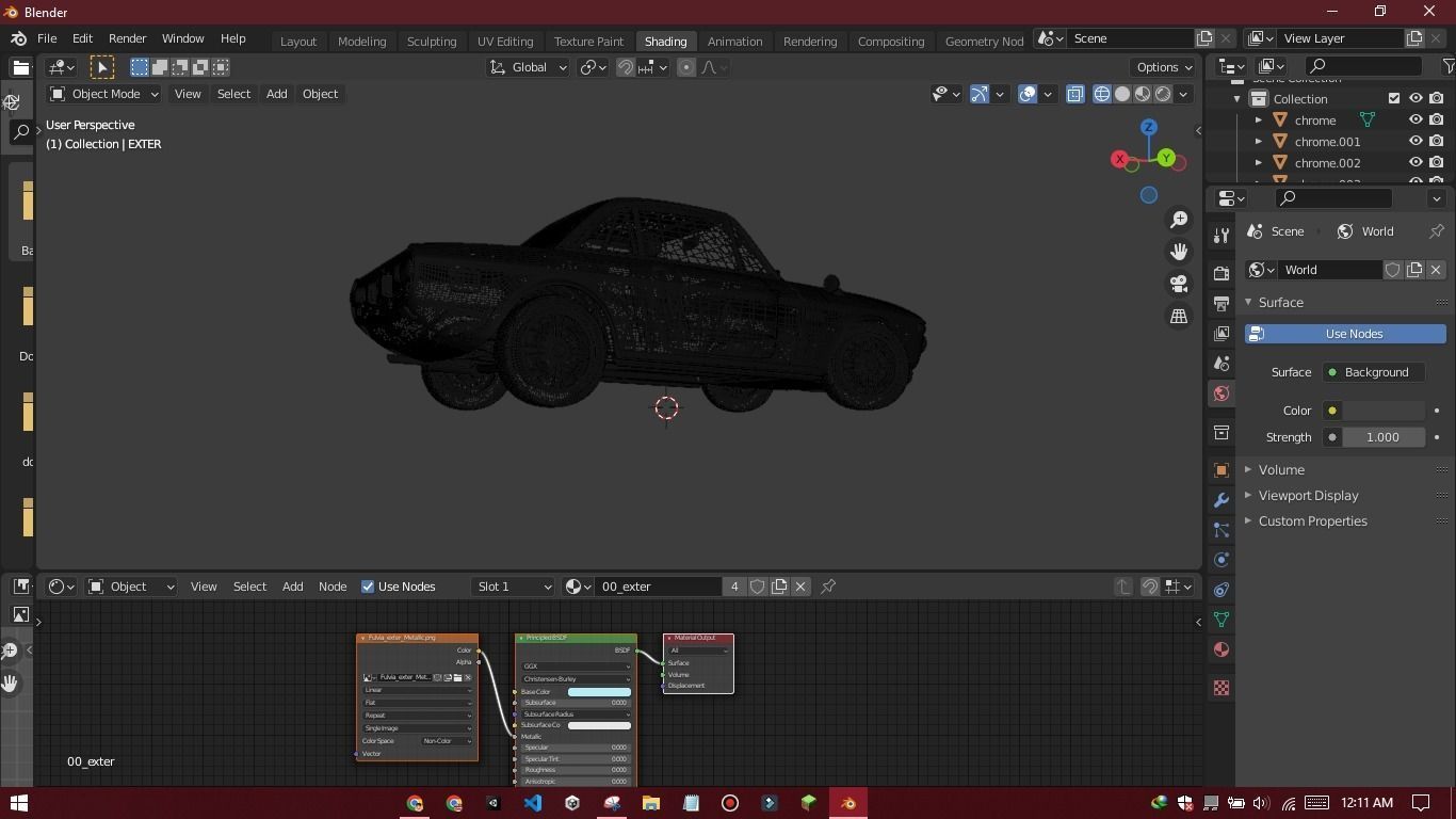 Fulvia Car Model Low Poly Car Low-poly 3D model_12