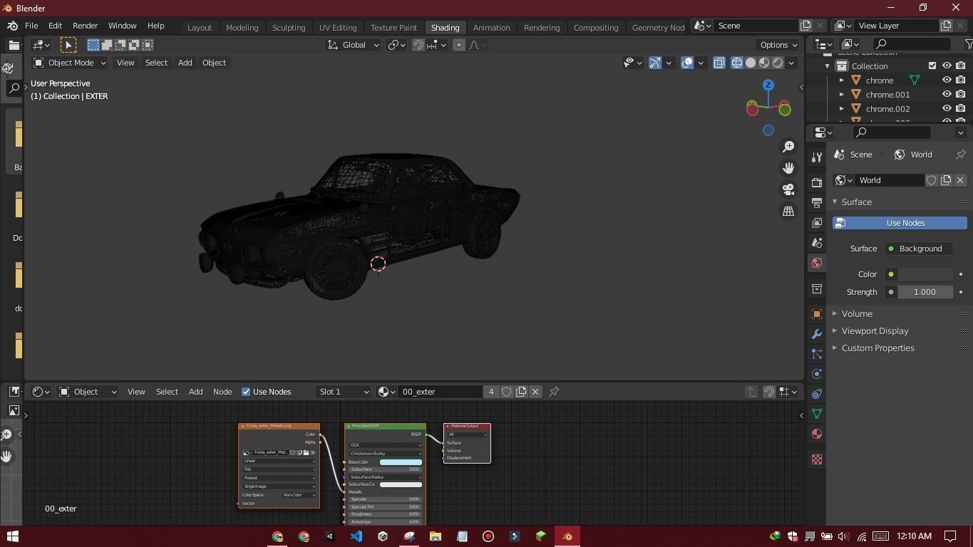 Fulvia Car Model Low Poly Car Low-poly 3D model_8