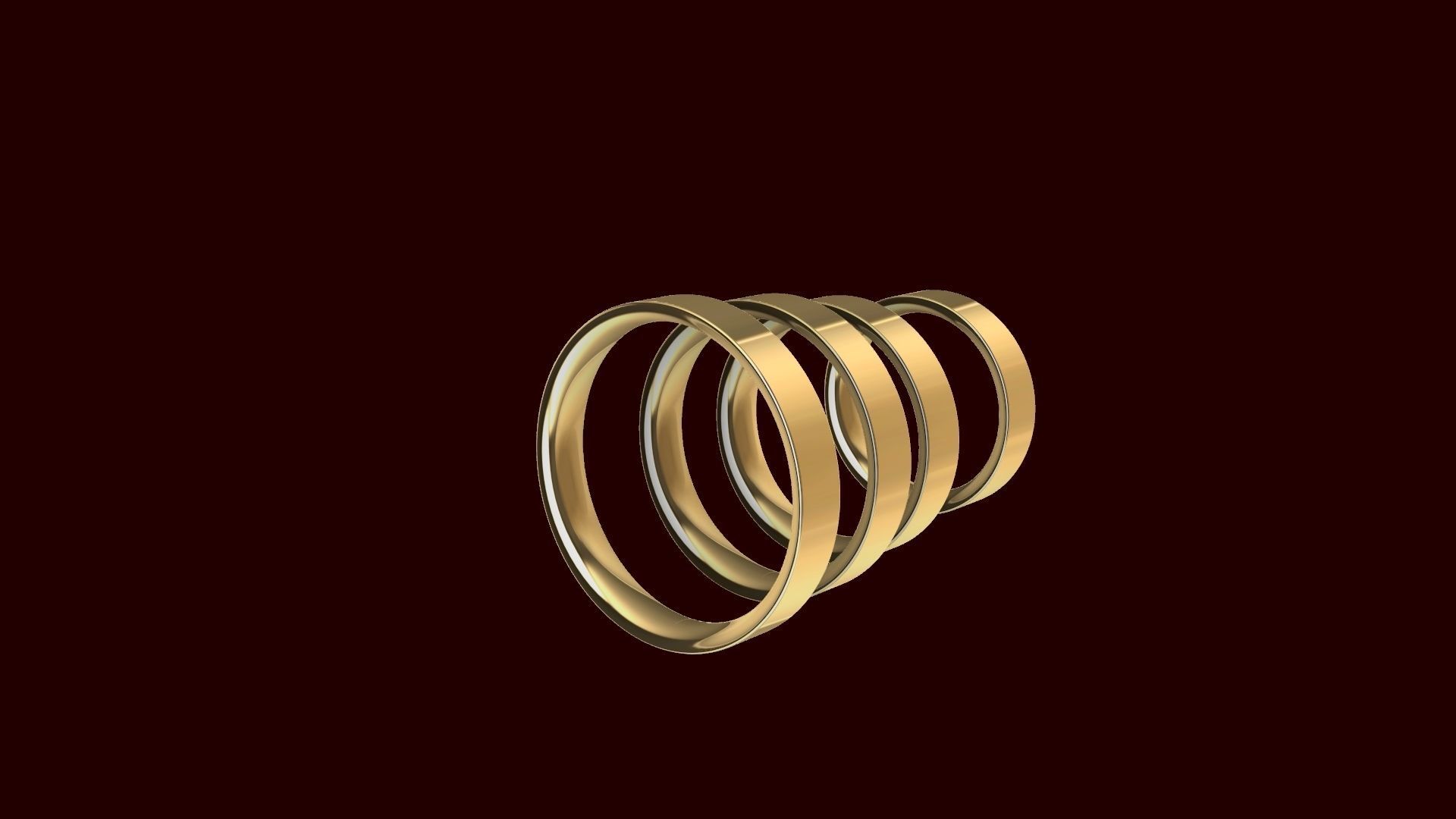 18 wedding band 77 stl verified 3D print model_7