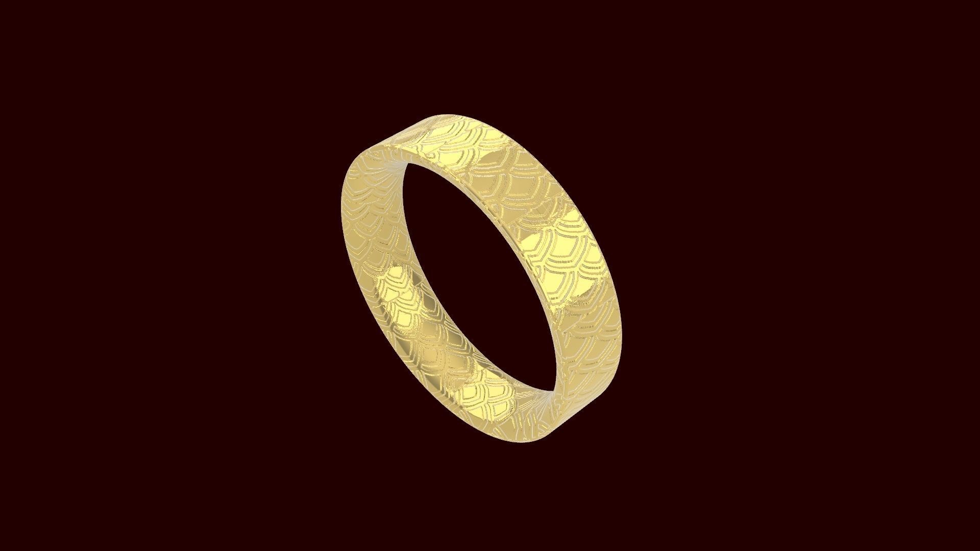 18 wedding band 77 stl verified 3D print model_11