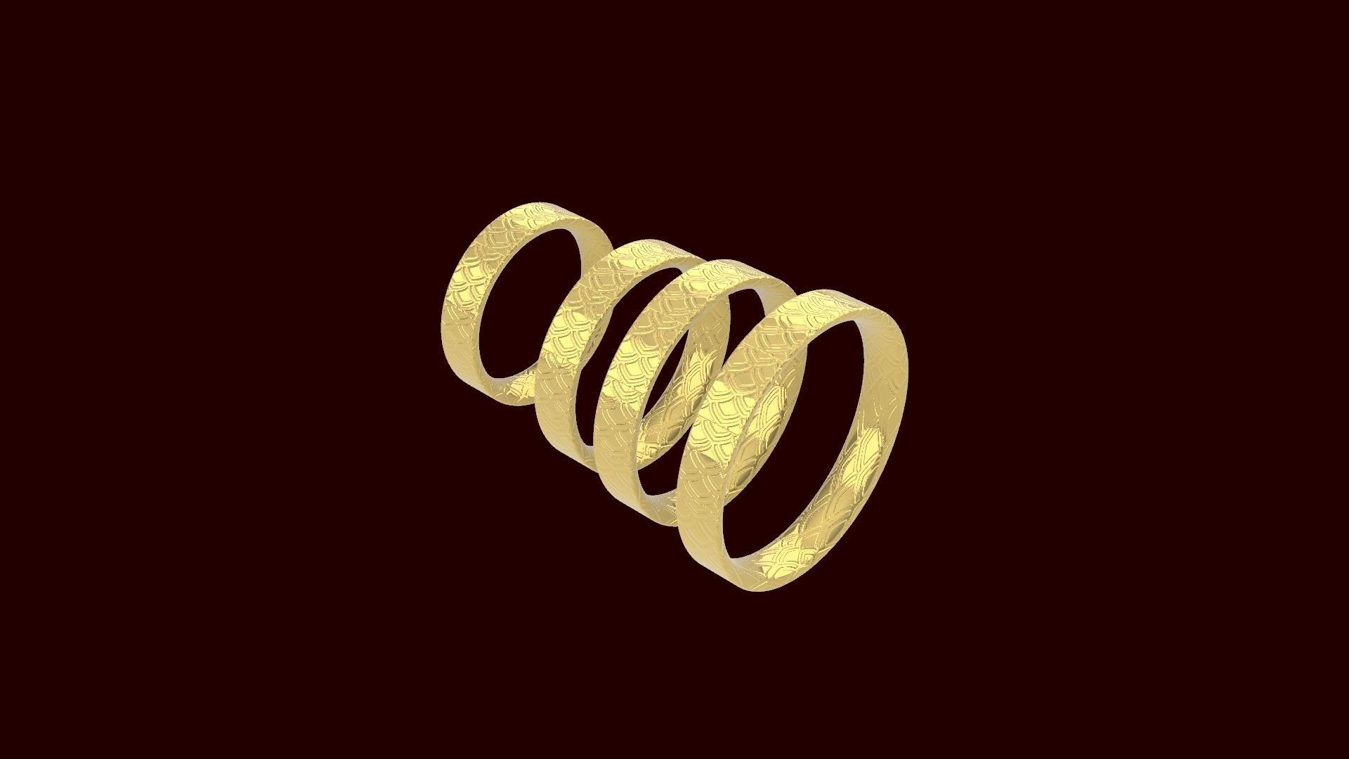 18 wedding band 77 stl verified 3D print model_8