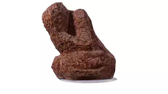 indnvfjkvn wooden sculpture Free 3D model