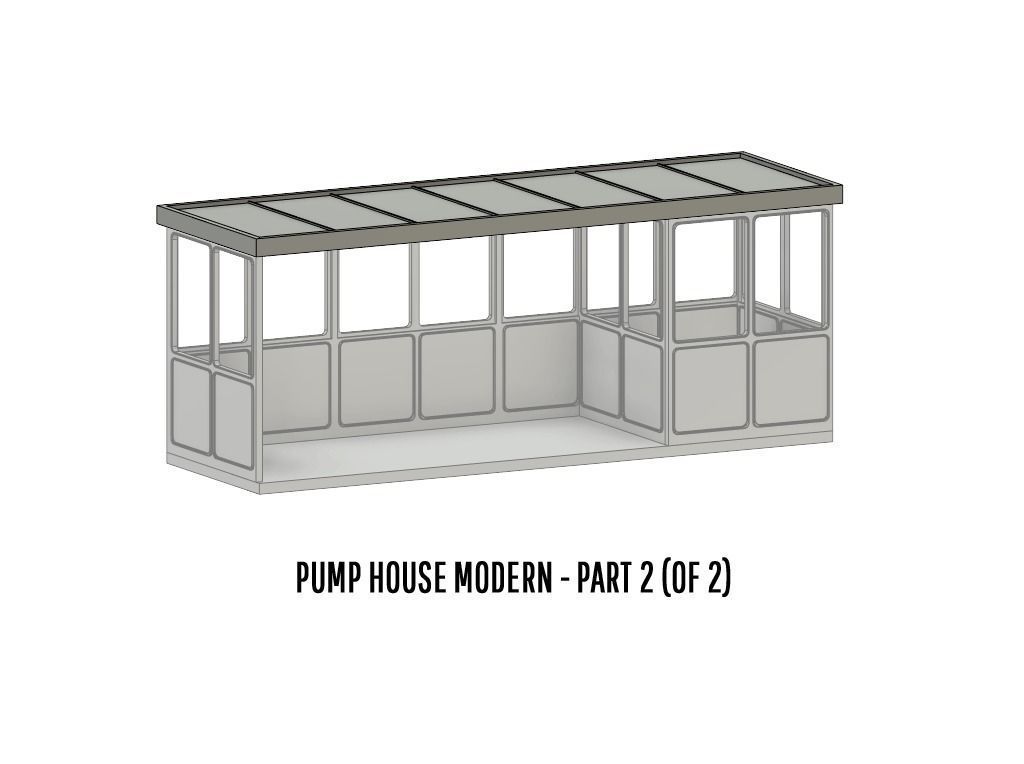 BUILD-0003 Diesel and Sand set H0-scale 3D print model_4