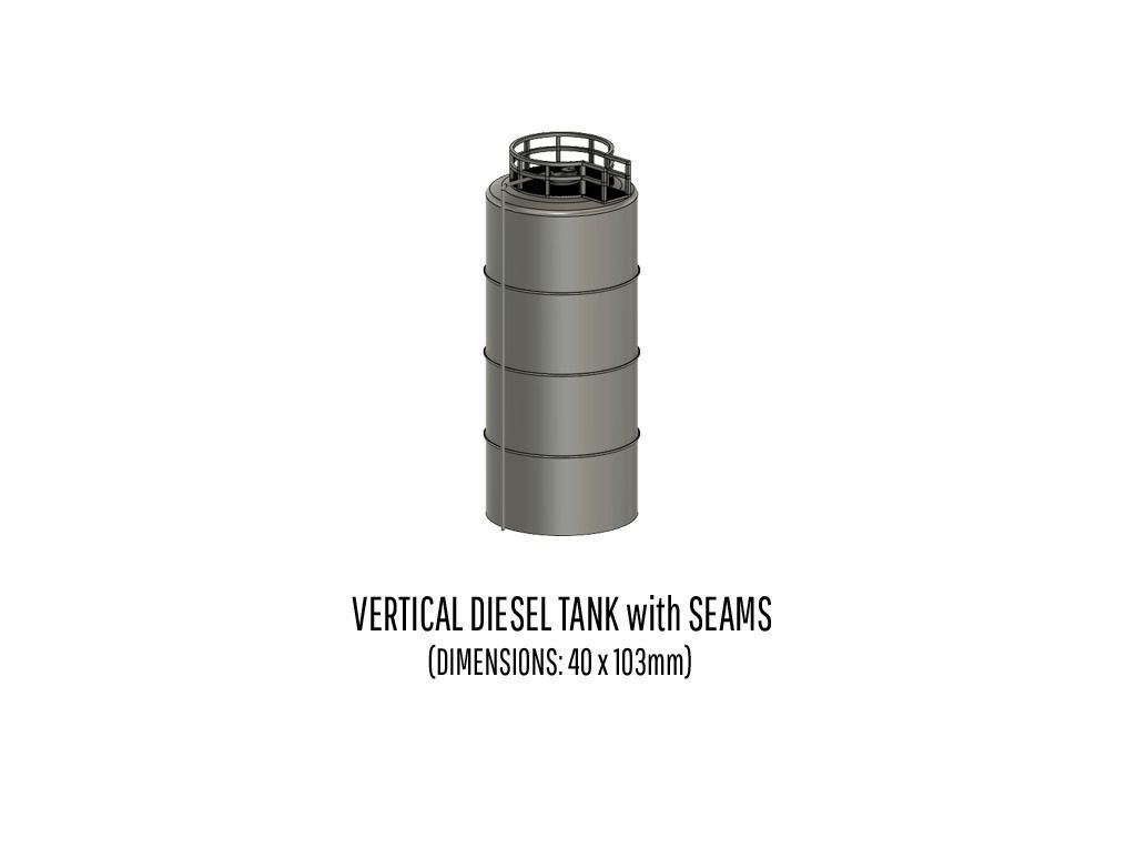 BUILD-0003 Diesel and Sand set H0-scale 3D print model_20