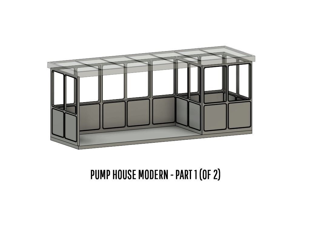 BUILD-0003 Diesel and Sand set H0-scale 3D print model_3