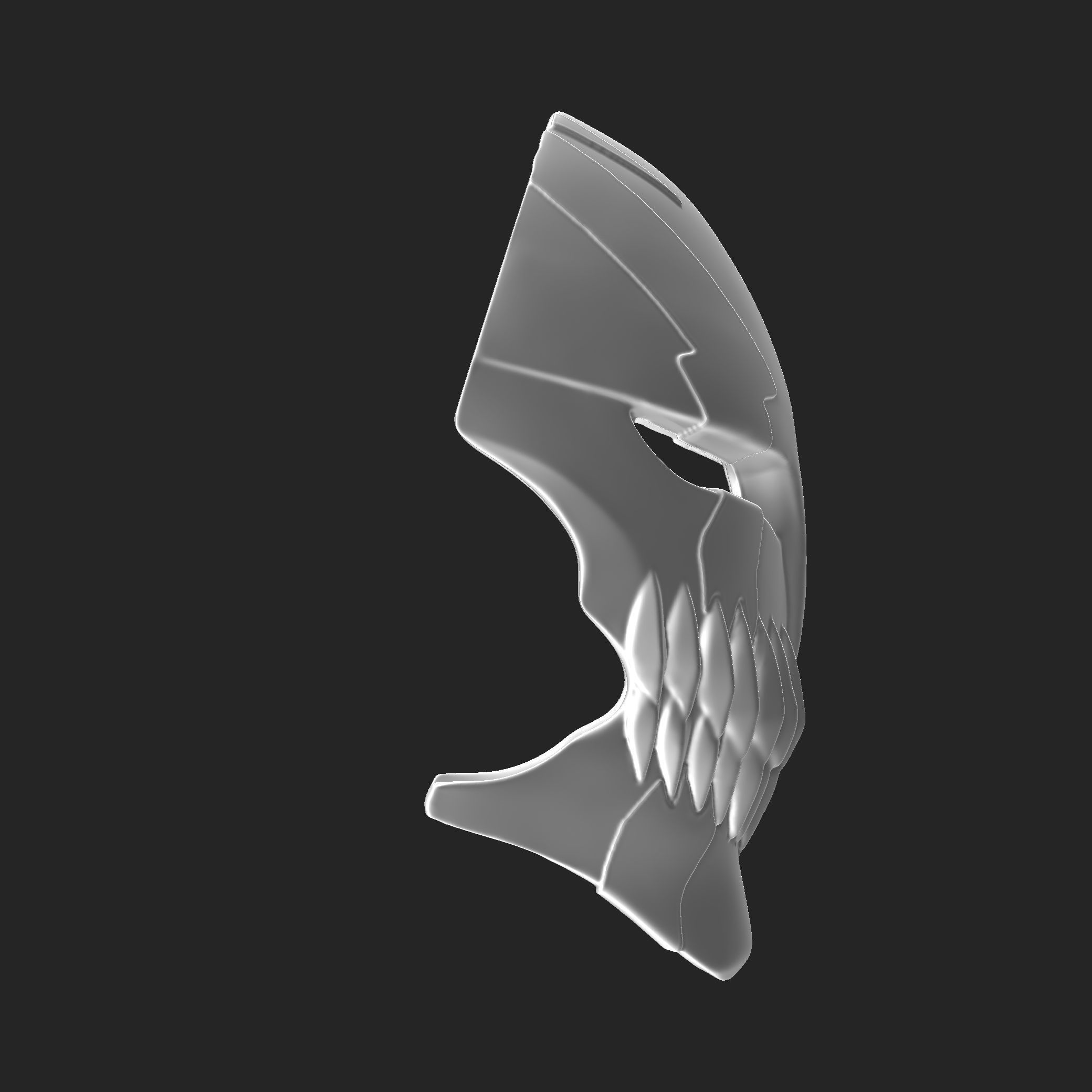 Ichigo Kurosaki Hollow Mask 3D print model_8