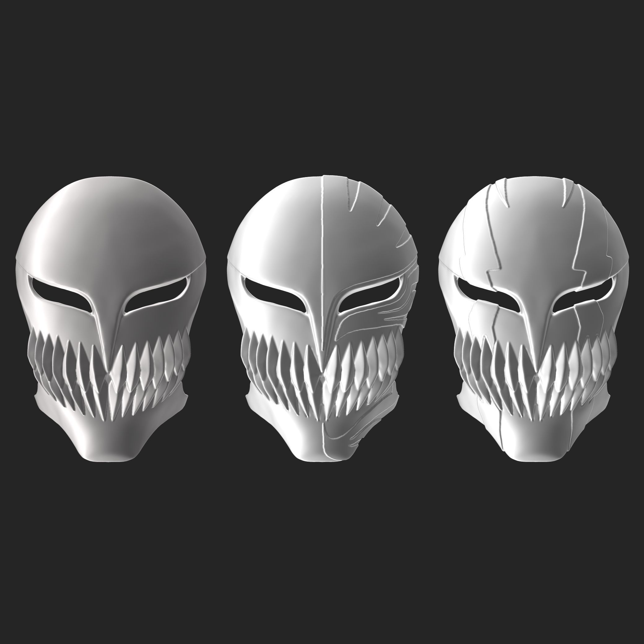 Ichigo Kurosaki Hollow Mask 3D print model_1