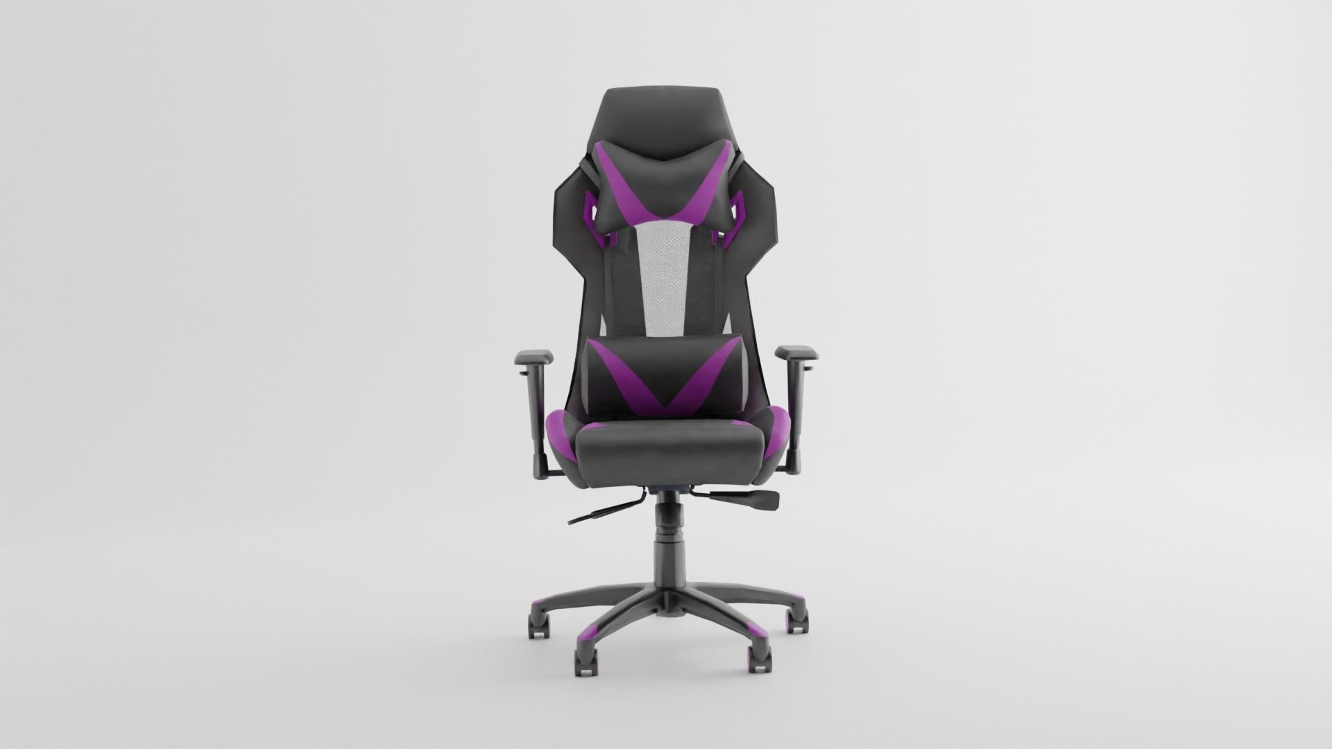 3D Gaming Chair pink in Blender and Cycles 3D model_7