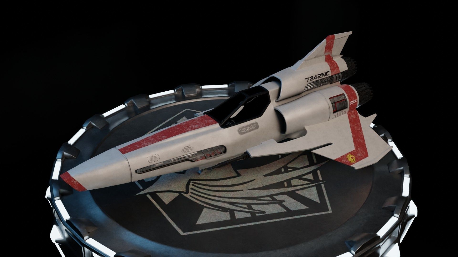 Viper mark II 3D model_1