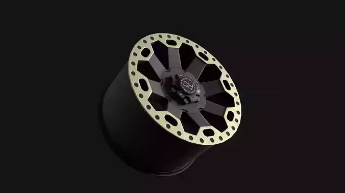 Car Rim Free low-poly 3D model