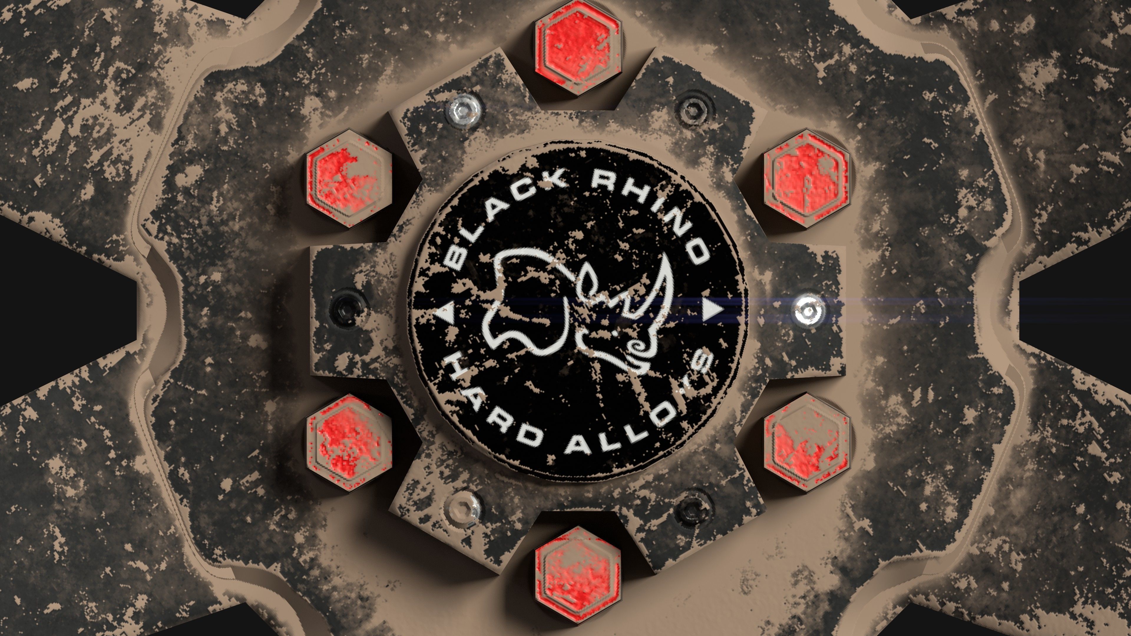 Car Rim Free low-poly 3D model_9