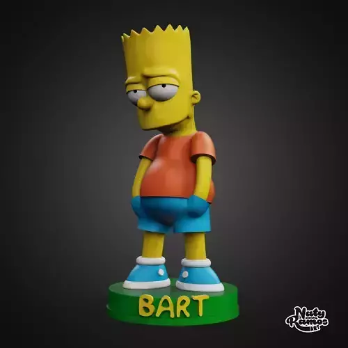 BART SIMPSON 3D print model