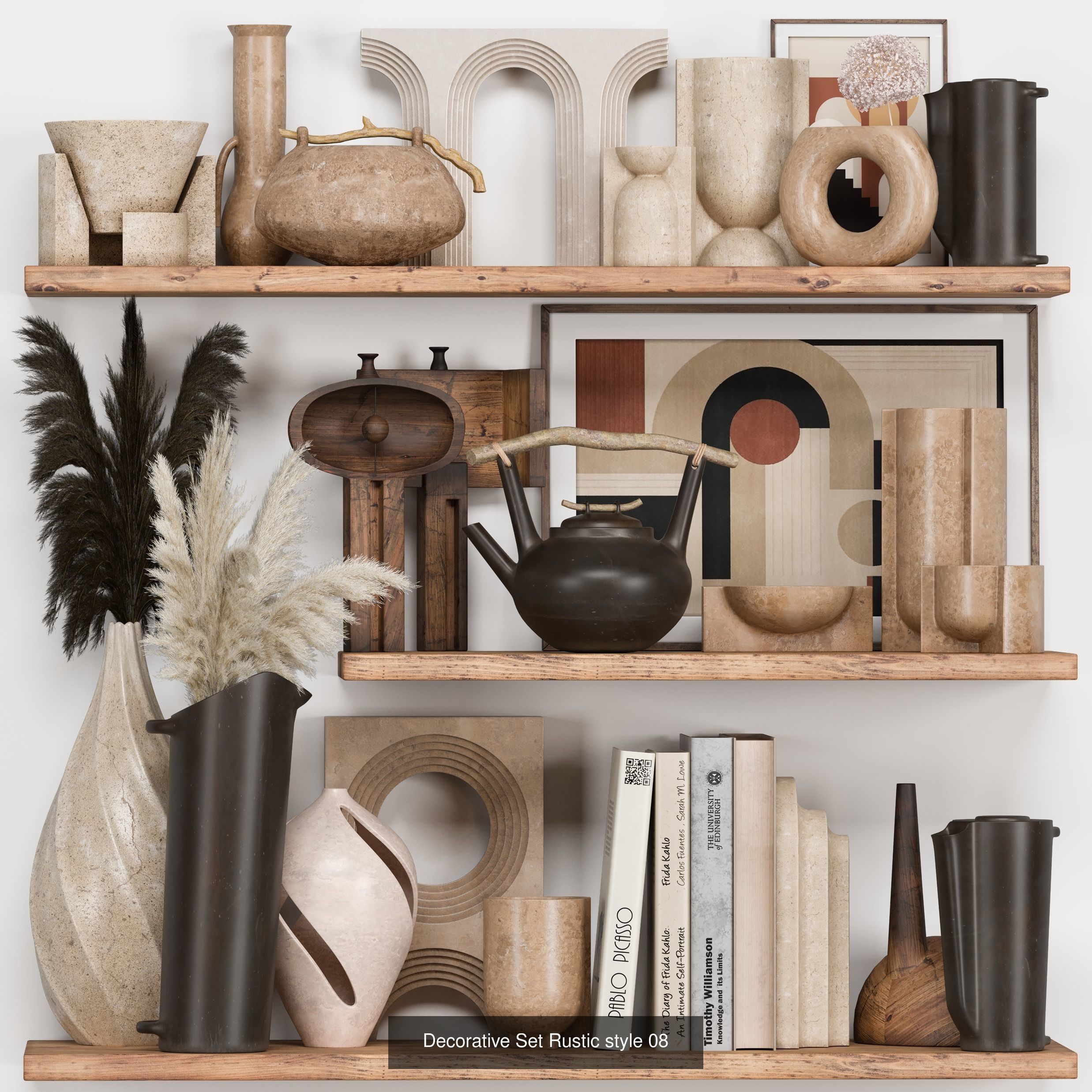 Decorative Set Rustic style - collection 02 _5