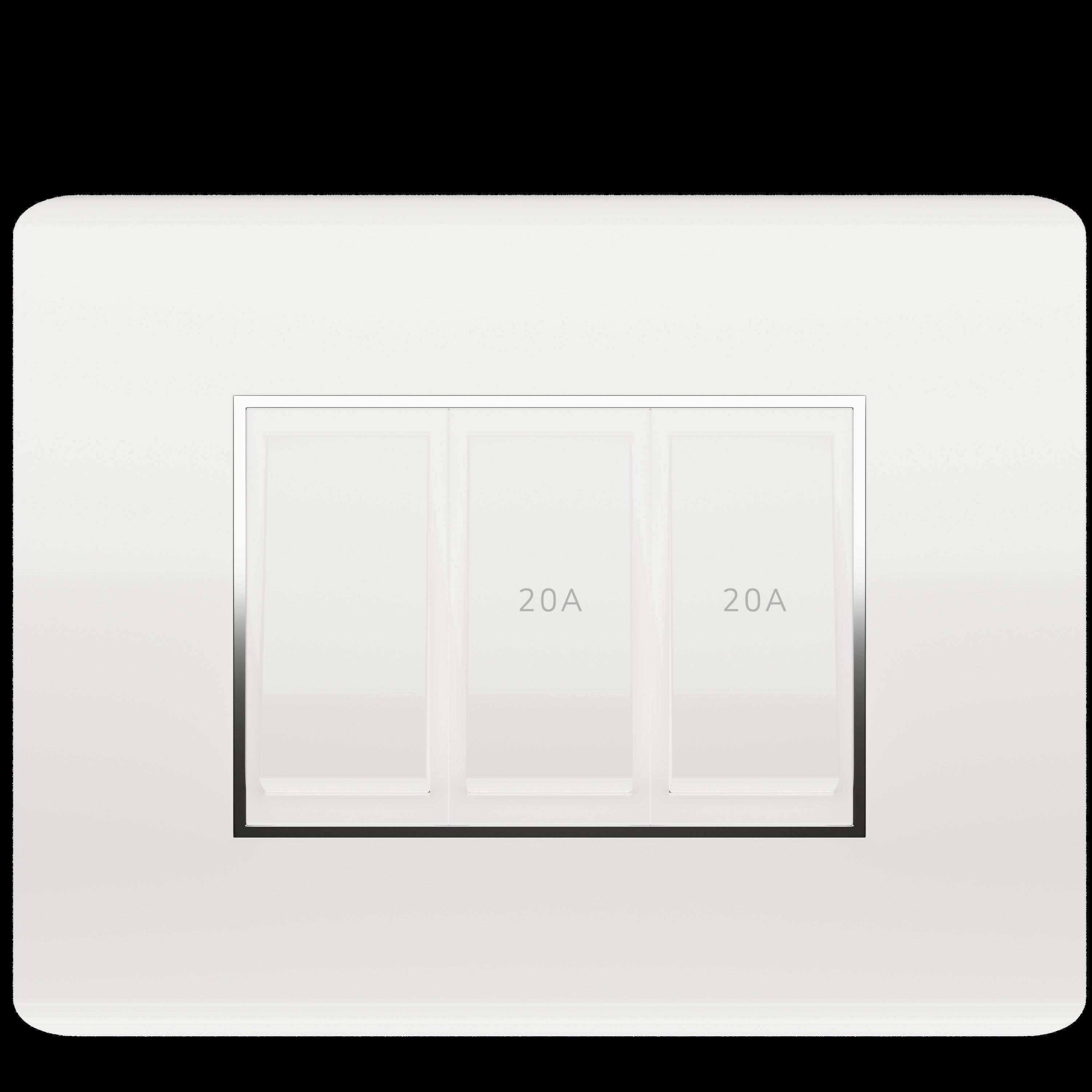 Elegant Curved Switch Board 3D model_2