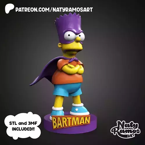 BARTMAN Bart Simpson 3D print model