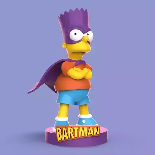 BARTMAN Bart Simpson 3D print model