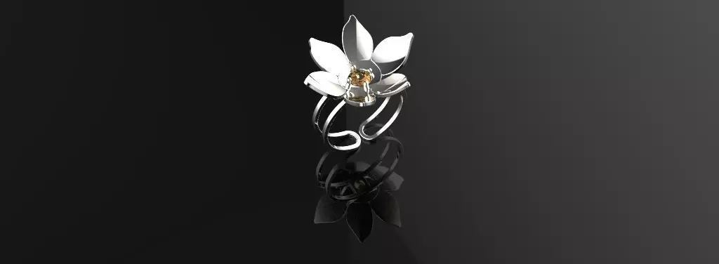 Brazilian flower 3D print model
