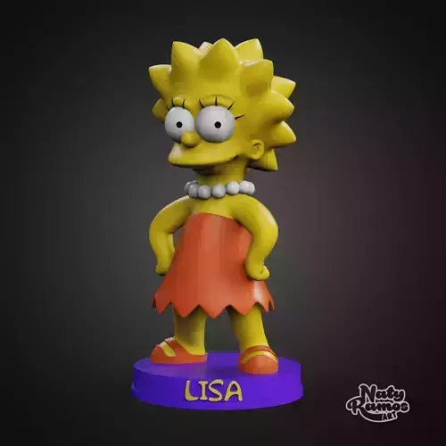 LISA SIMPSON 3D print model
