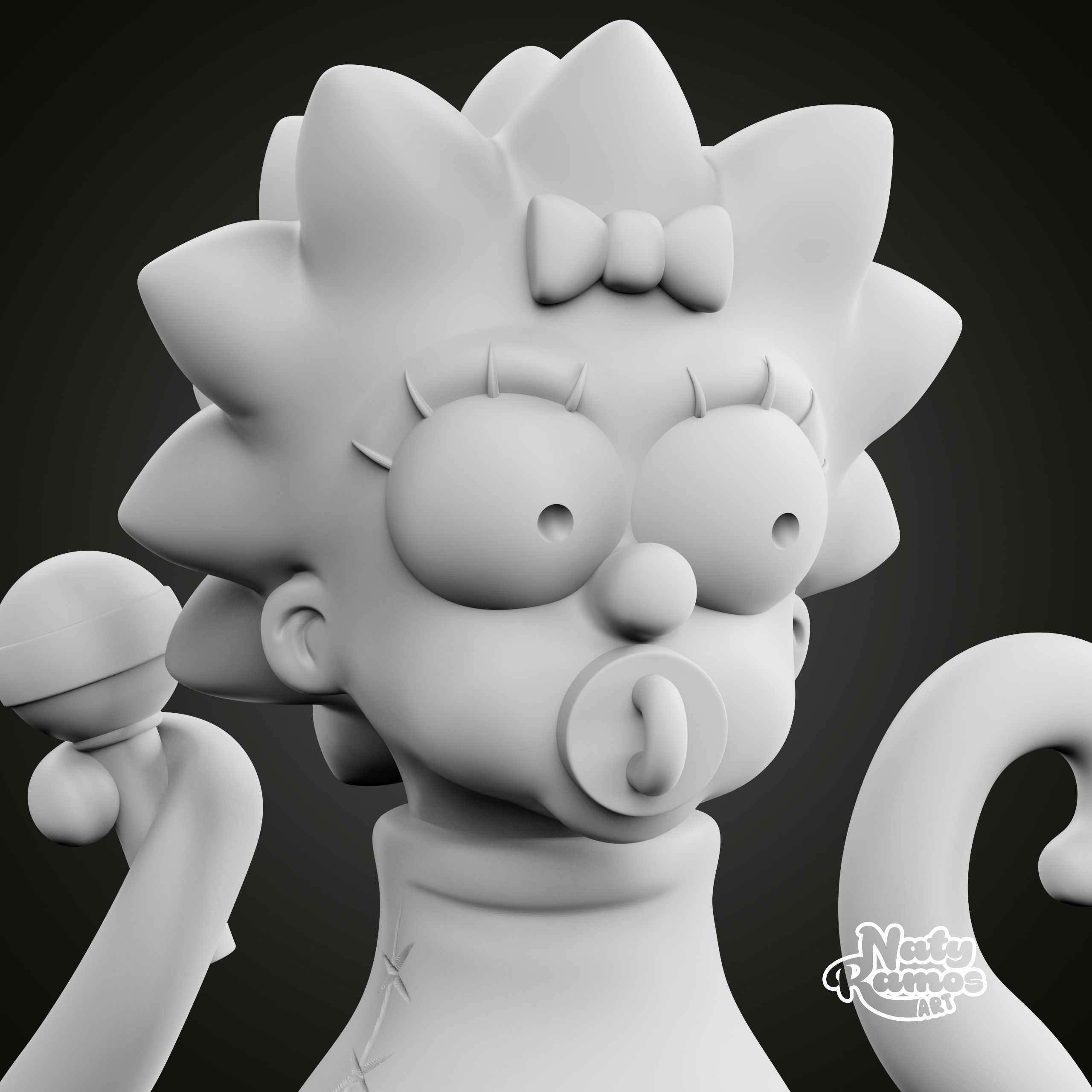 MAGGIE ALIEN BUENA 3D print model_6