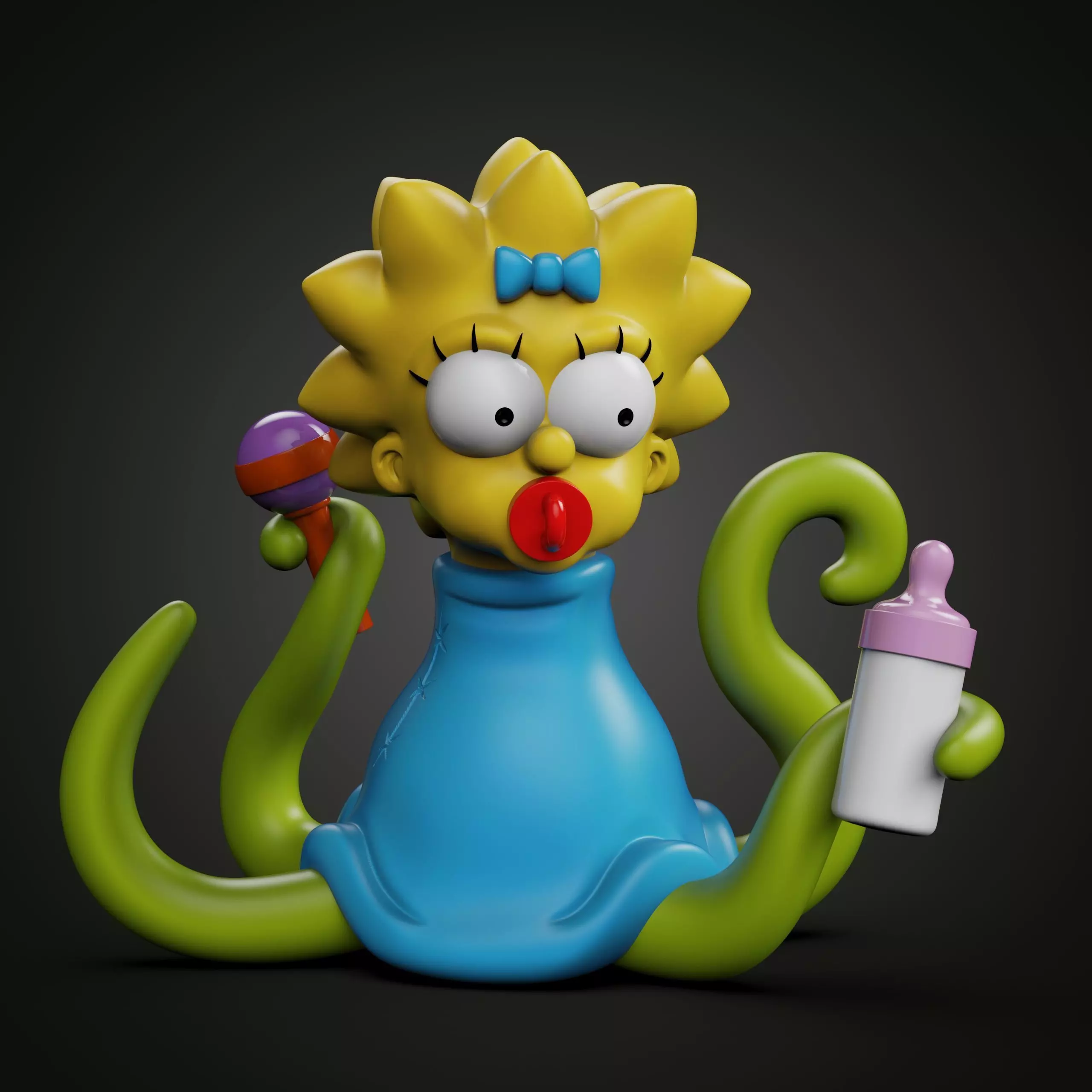 MAGGIE ALIEN BUENA 3D print model_0