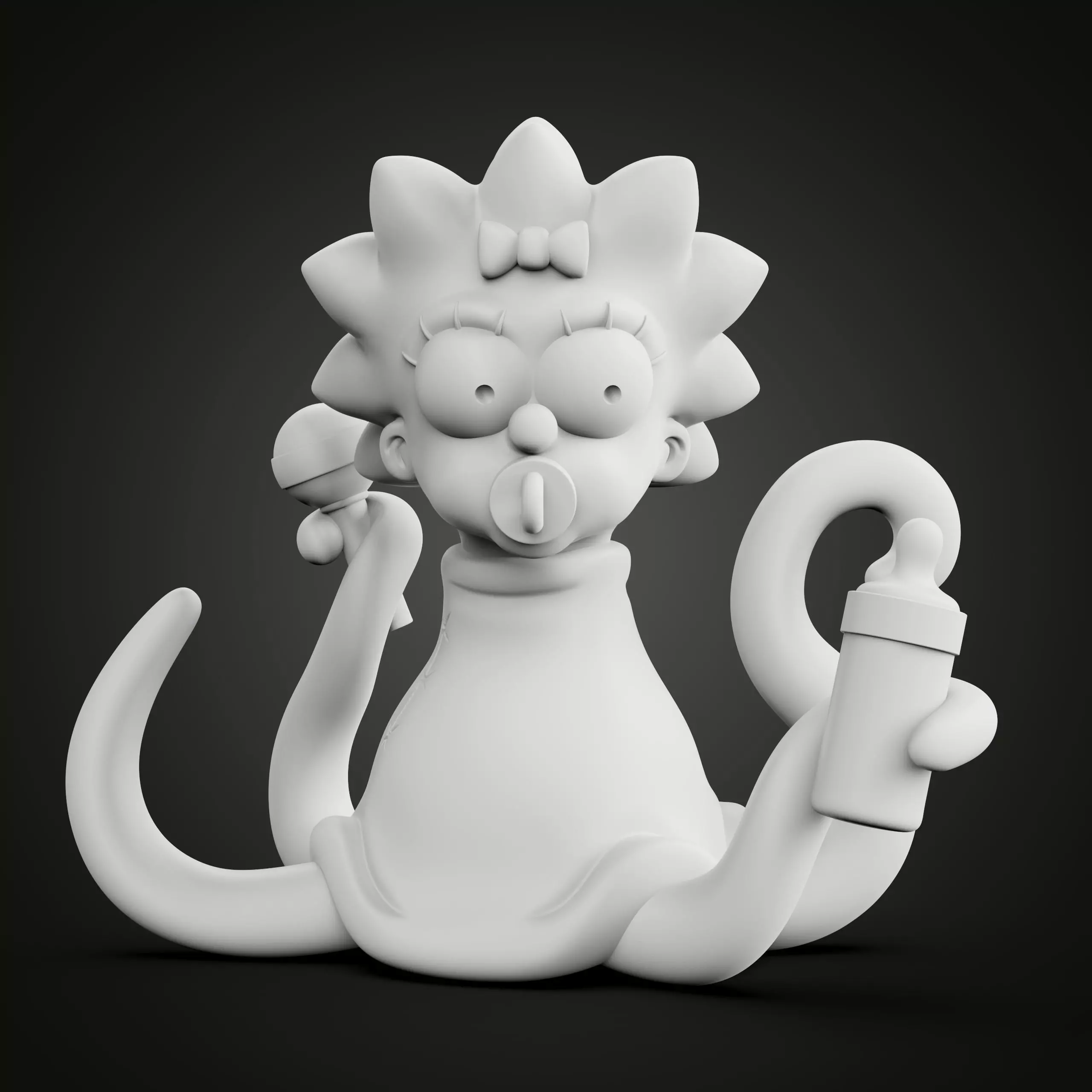MAGGIE ALIEN BUENA 3D print model_4