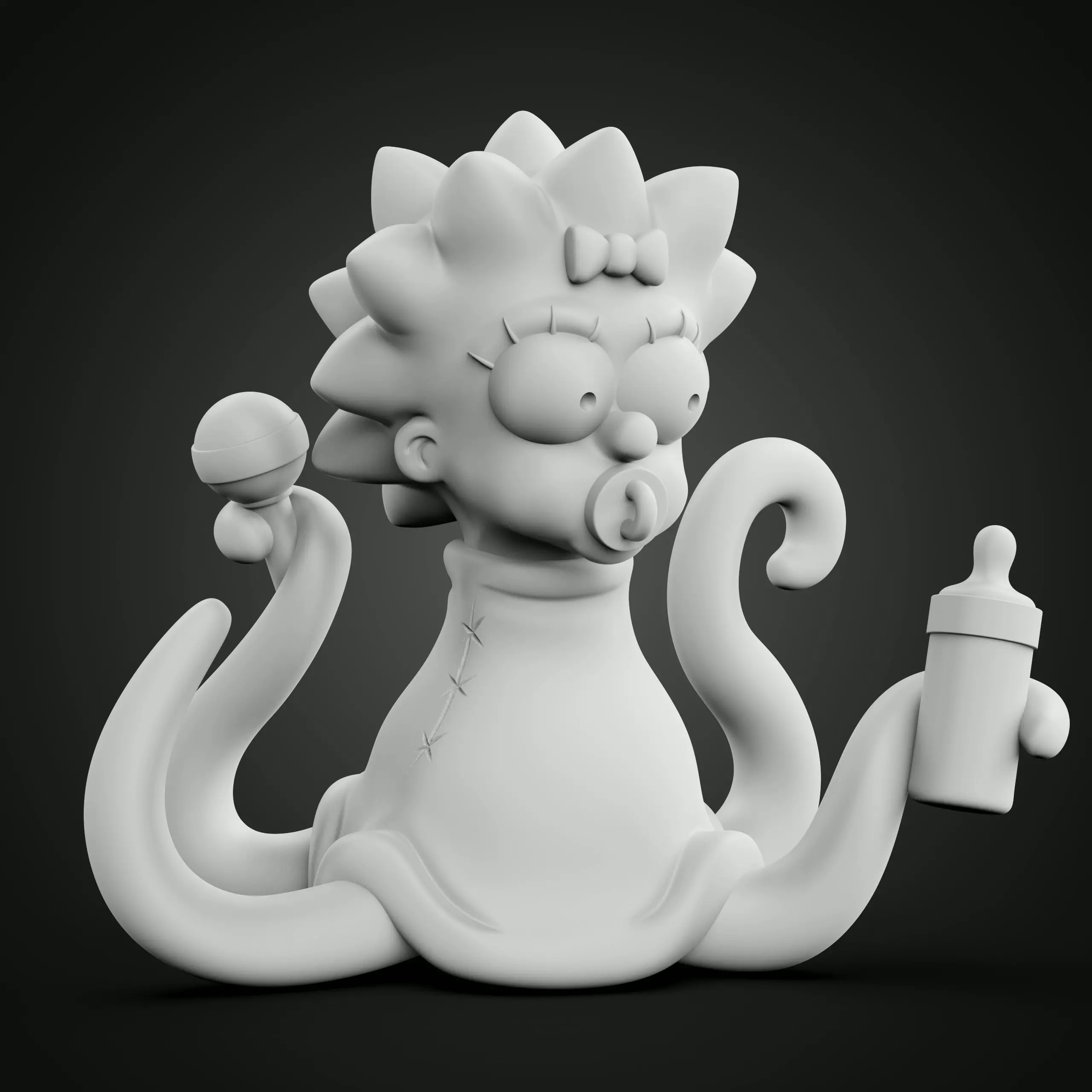 MAGGIE ALIEN BUENA 3D print model_3