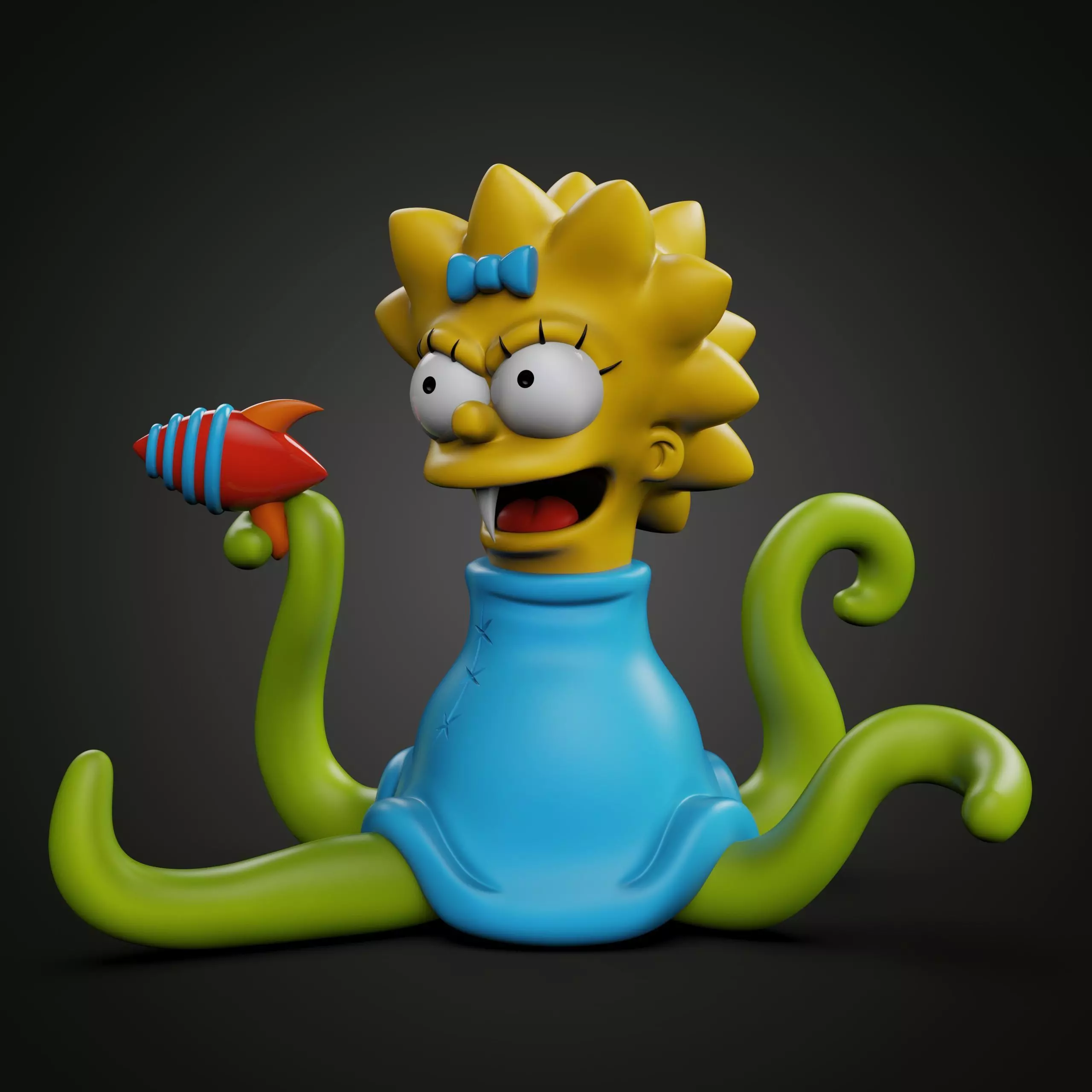 MAGGIE ALIEN MALA 3D print model_0