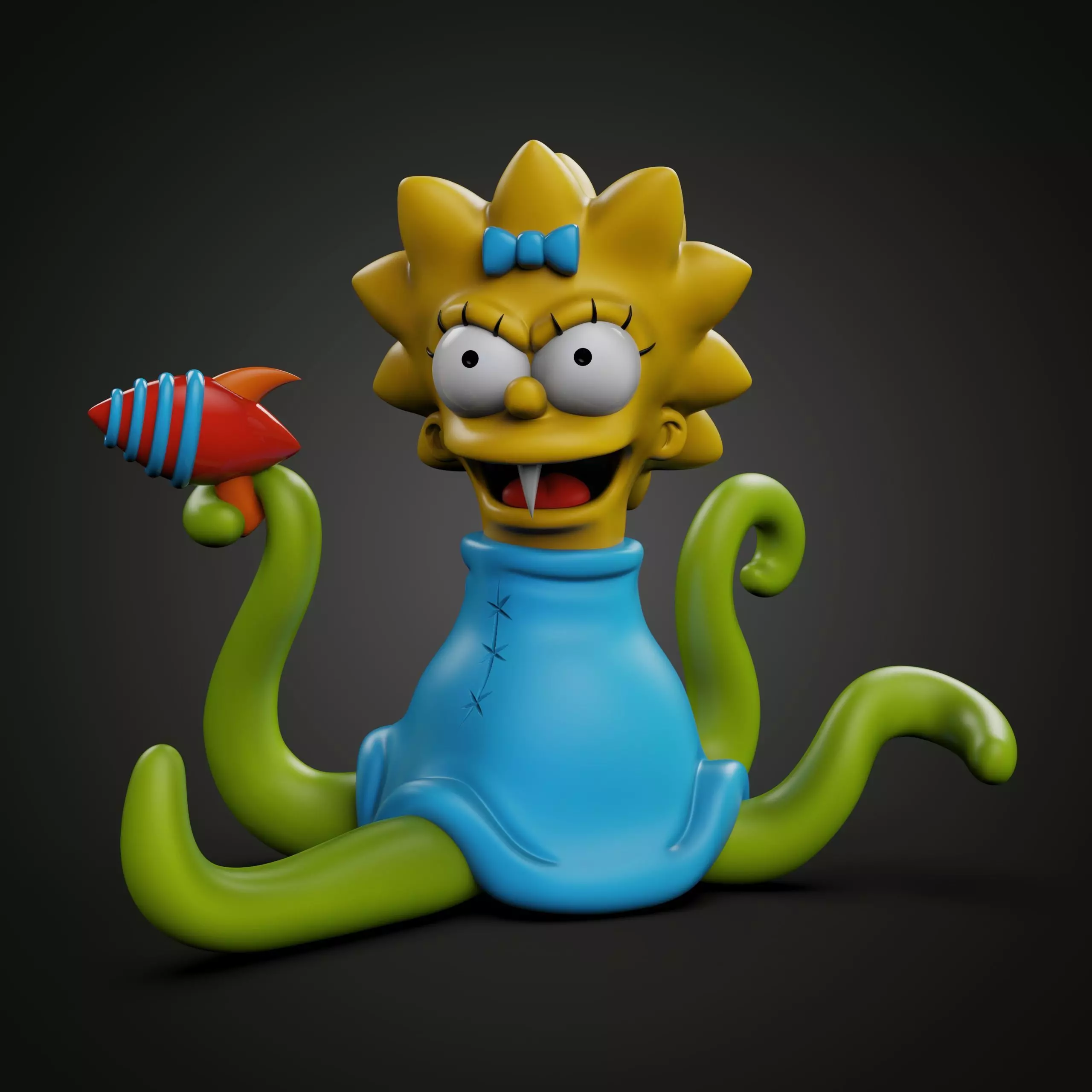 MAGGIE ALIEN MALA 3D print model_1
