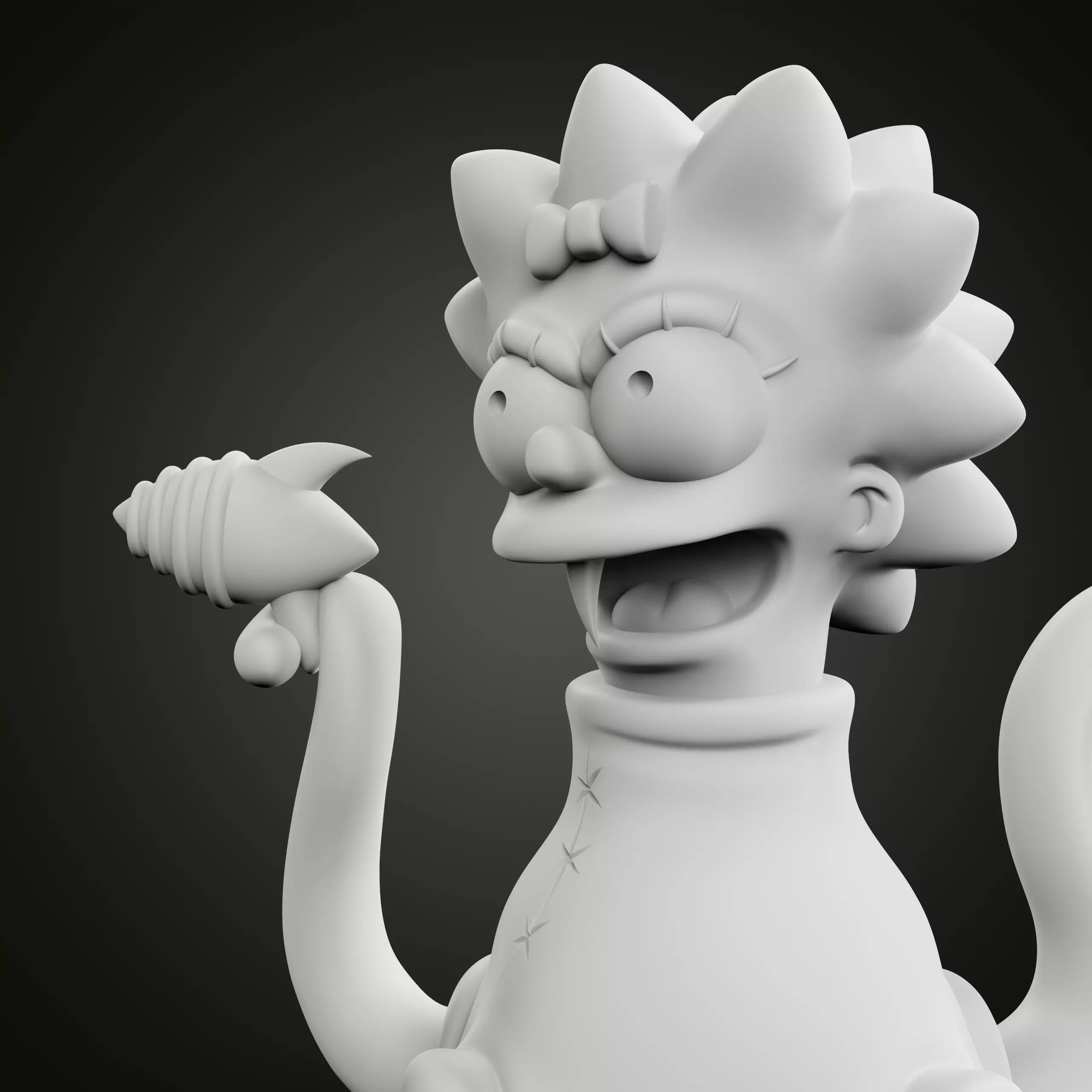 MAGGIE ALIEN MALA 3D print model_4