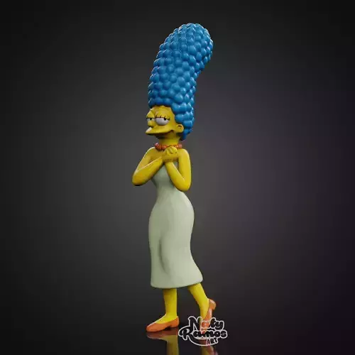 MARGE SIMPSON 3D print model