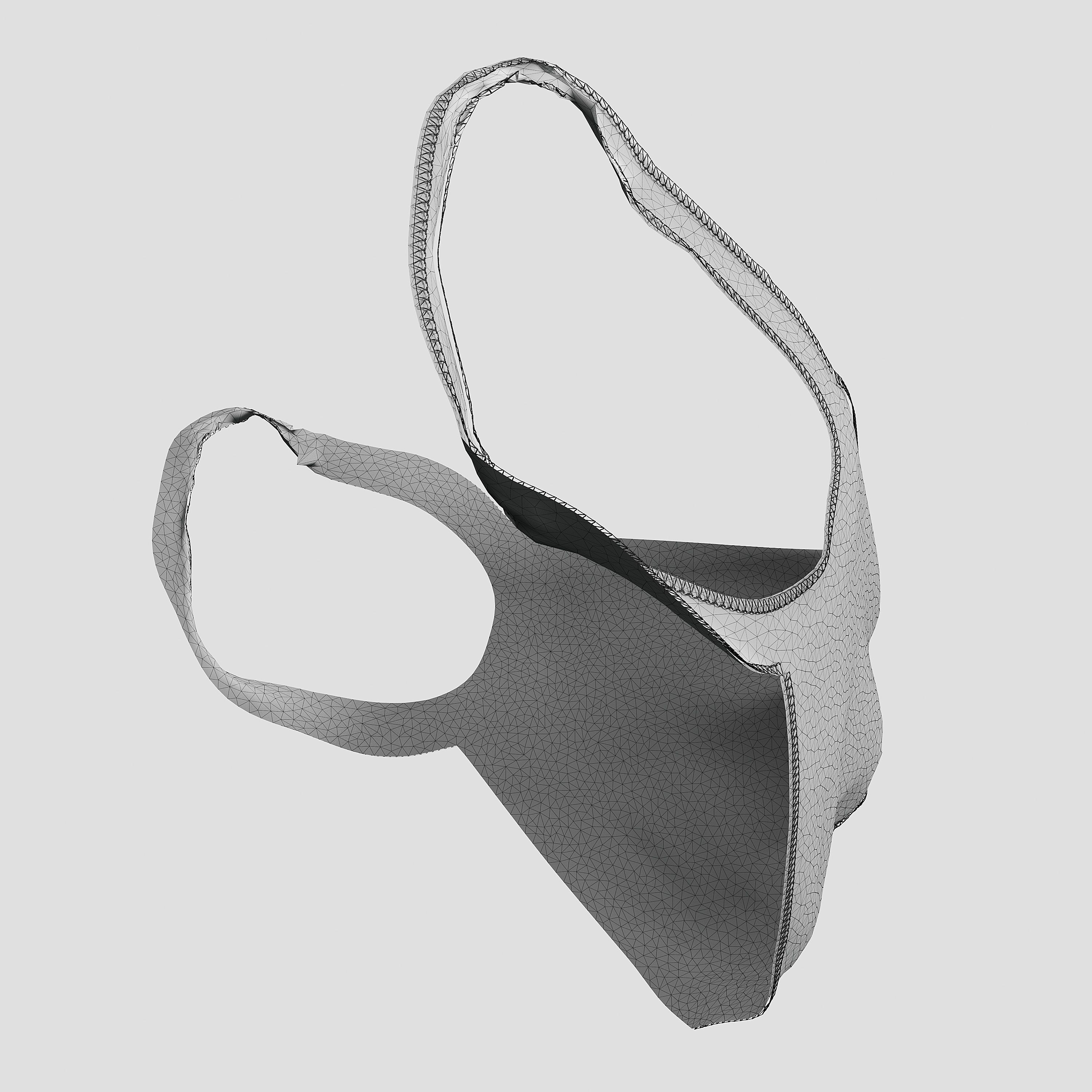 Face mask protection 3D model 3D model_9