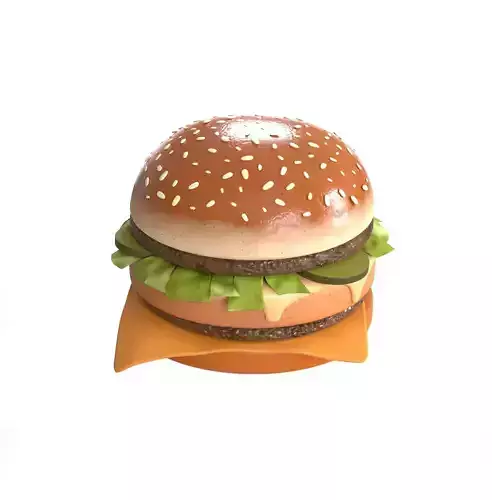 Stylized burger