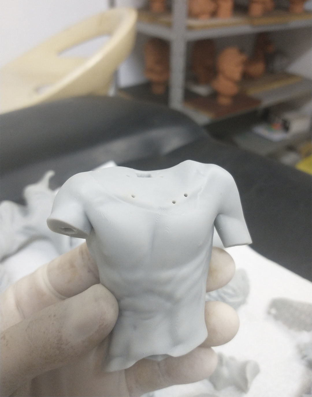 Sandman statue of demon 3D print model_18