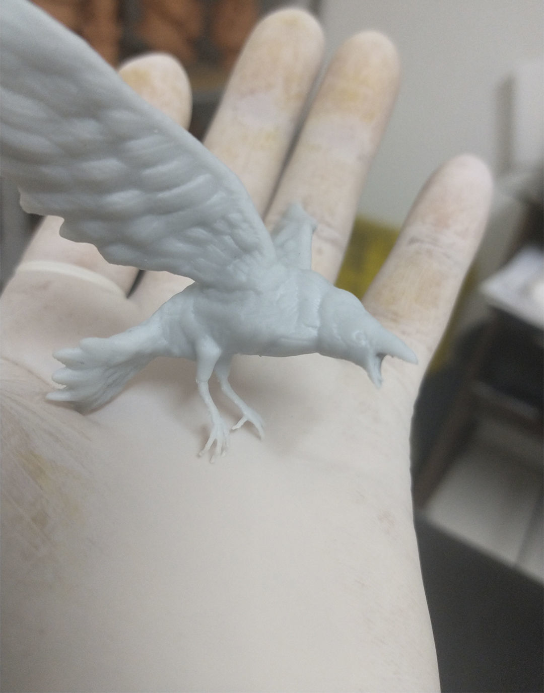 Sandman statue of demon 3D print model_15