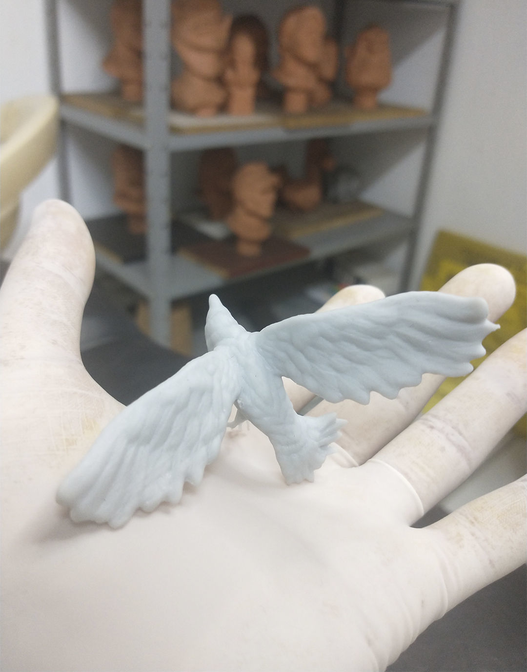 Sandman statue of demon 3D print model_16