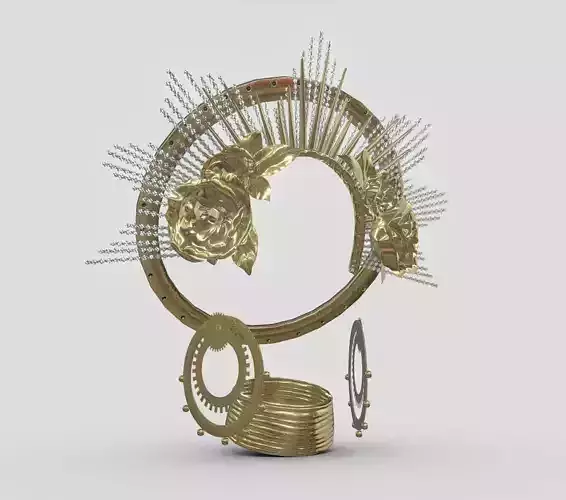 Grammy Jewellery Low-poly 3D model