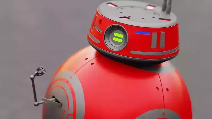 BB7 DROID   RIGGED CHARACTER